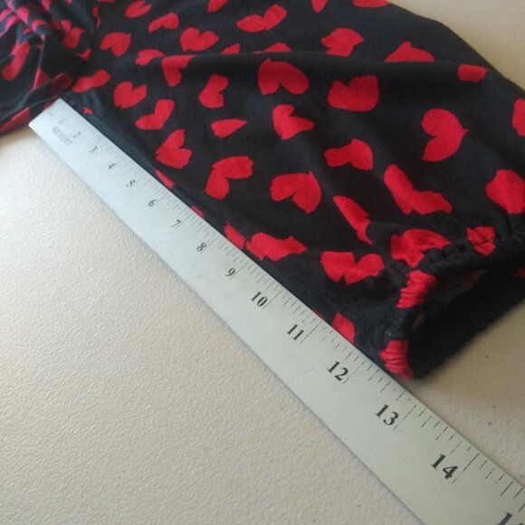 Michael Kors red and black top women's size M - Picture 8 of 16